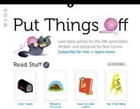Put Things Off