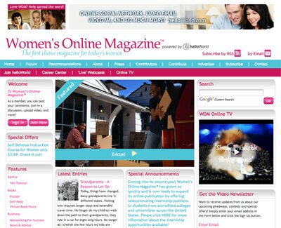 Women’s Online Magazine